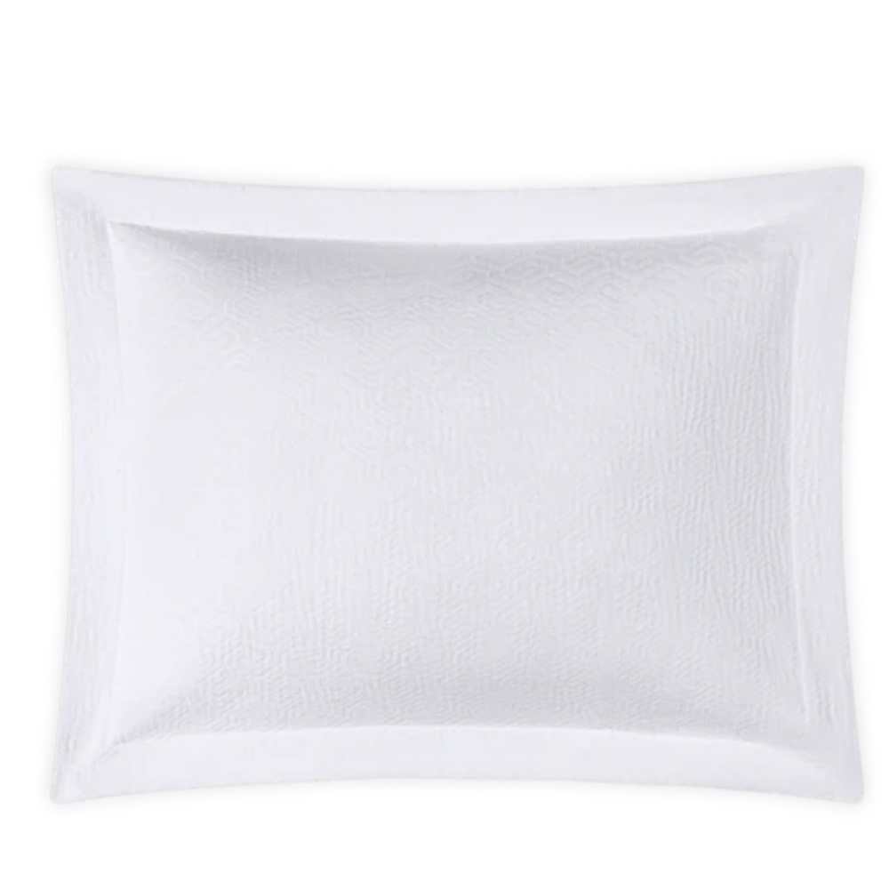 Matouk Athena White Boudoir Sham $64 New!